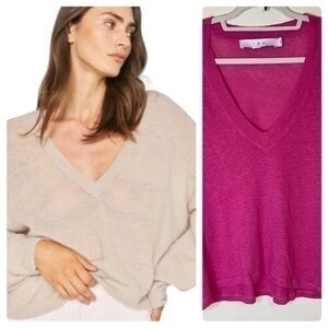 IRO V-Neck Sweater - Pink